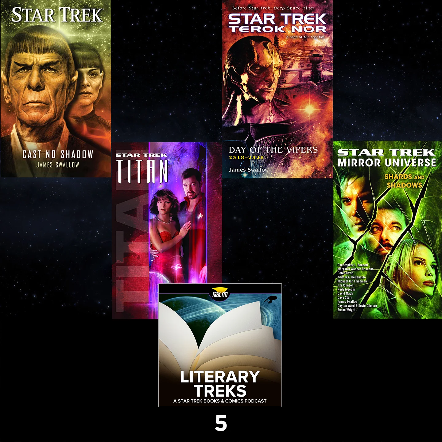 Literary Treks 5: Vipers, Shadows, and Deadly Sins