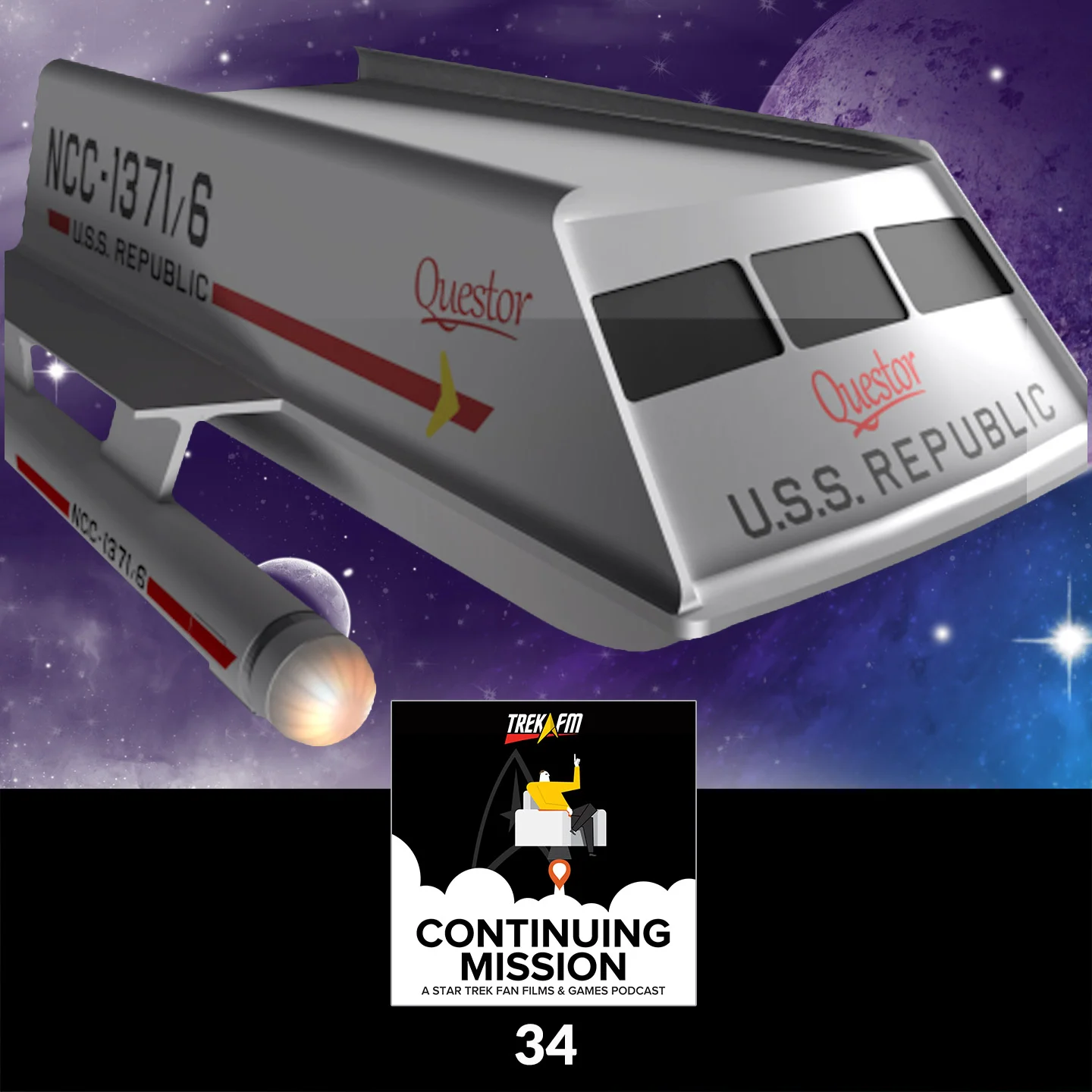 Continuing Mission 34: Godspeed! Starship Republic