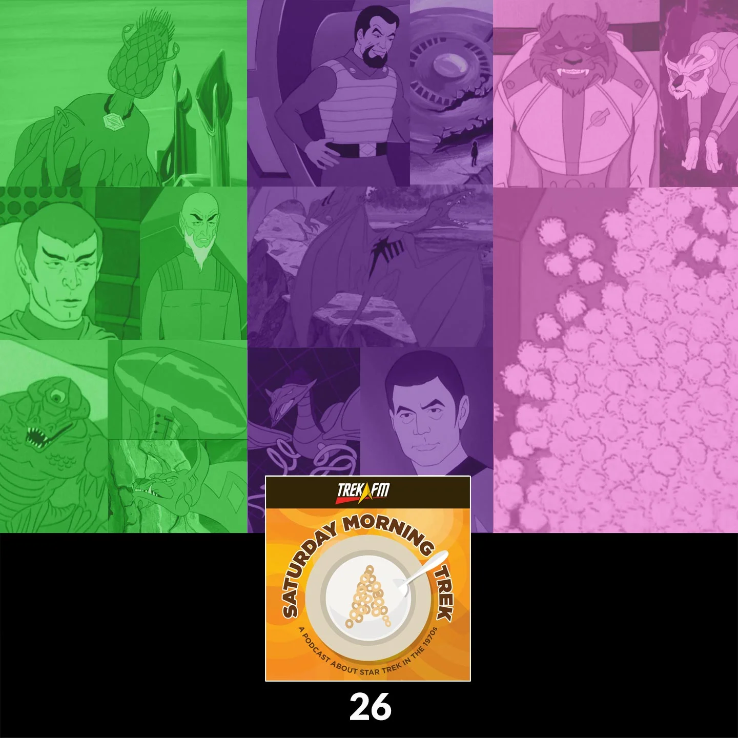 Saturday Morning Trek 26: It is Green...and Purple and Pink