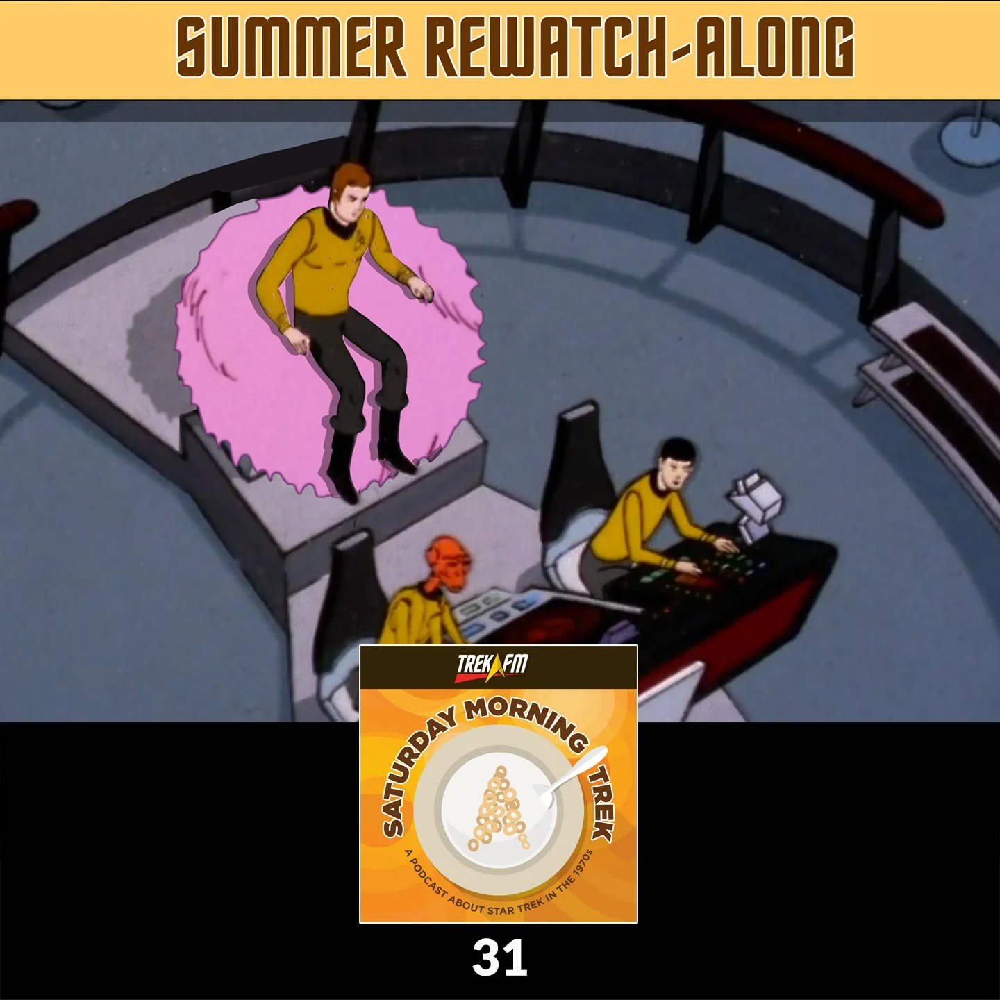 Saturday Morning Trek 31: Big Pink Beanbags