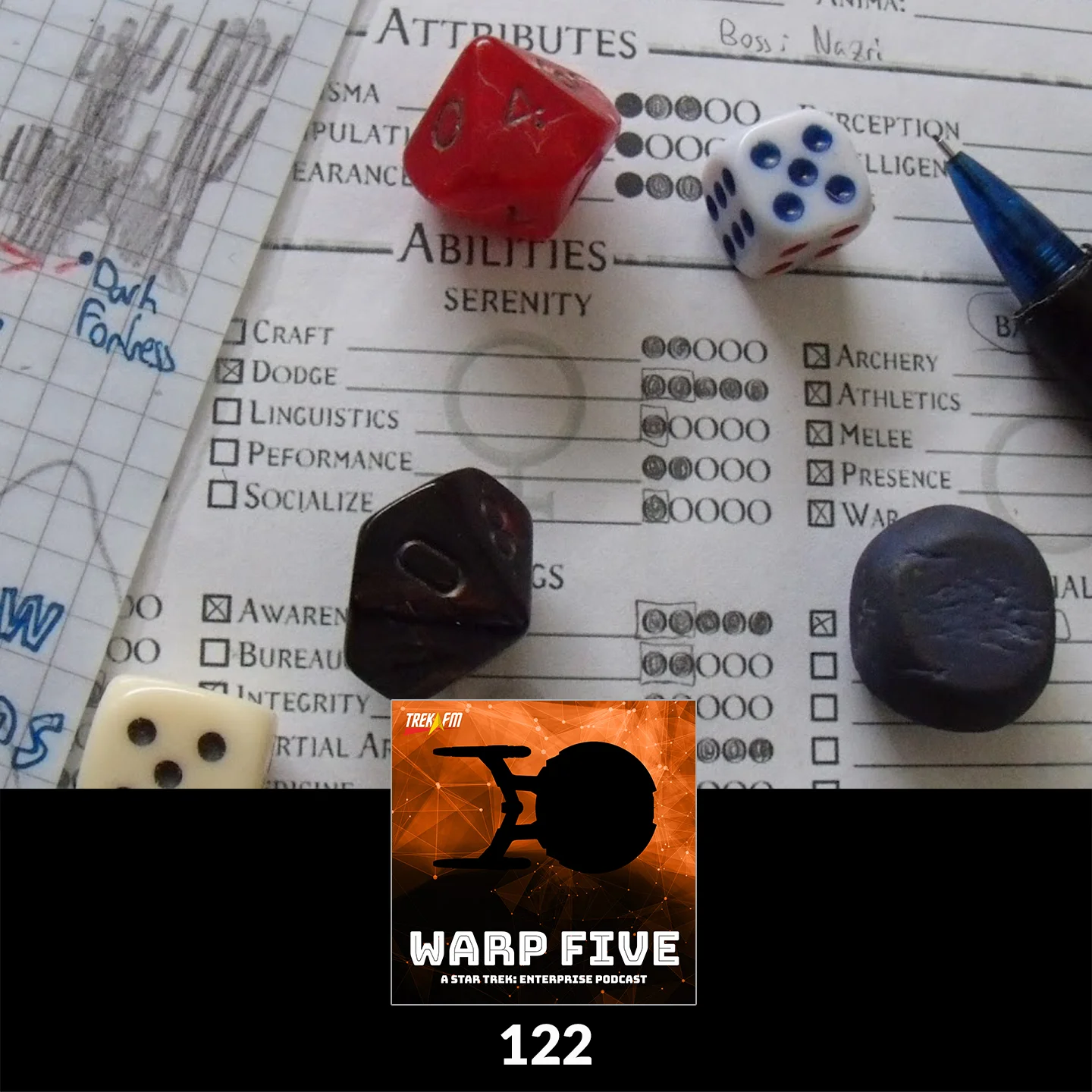 Warp Five 122: #WFENTRPG