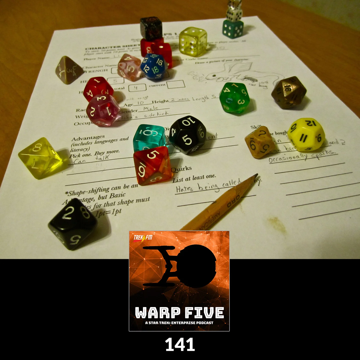 Warp Five 141: #WFENTRPG 2 