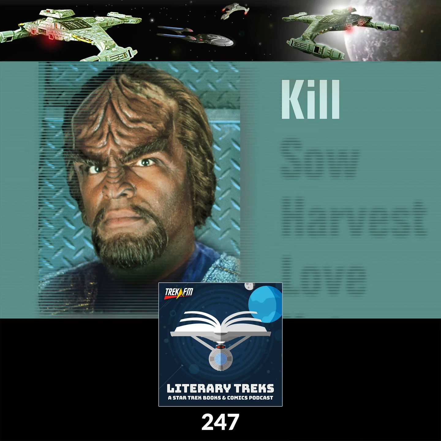 Literary Treks 247: A 24th Century Jack Ryan Movie