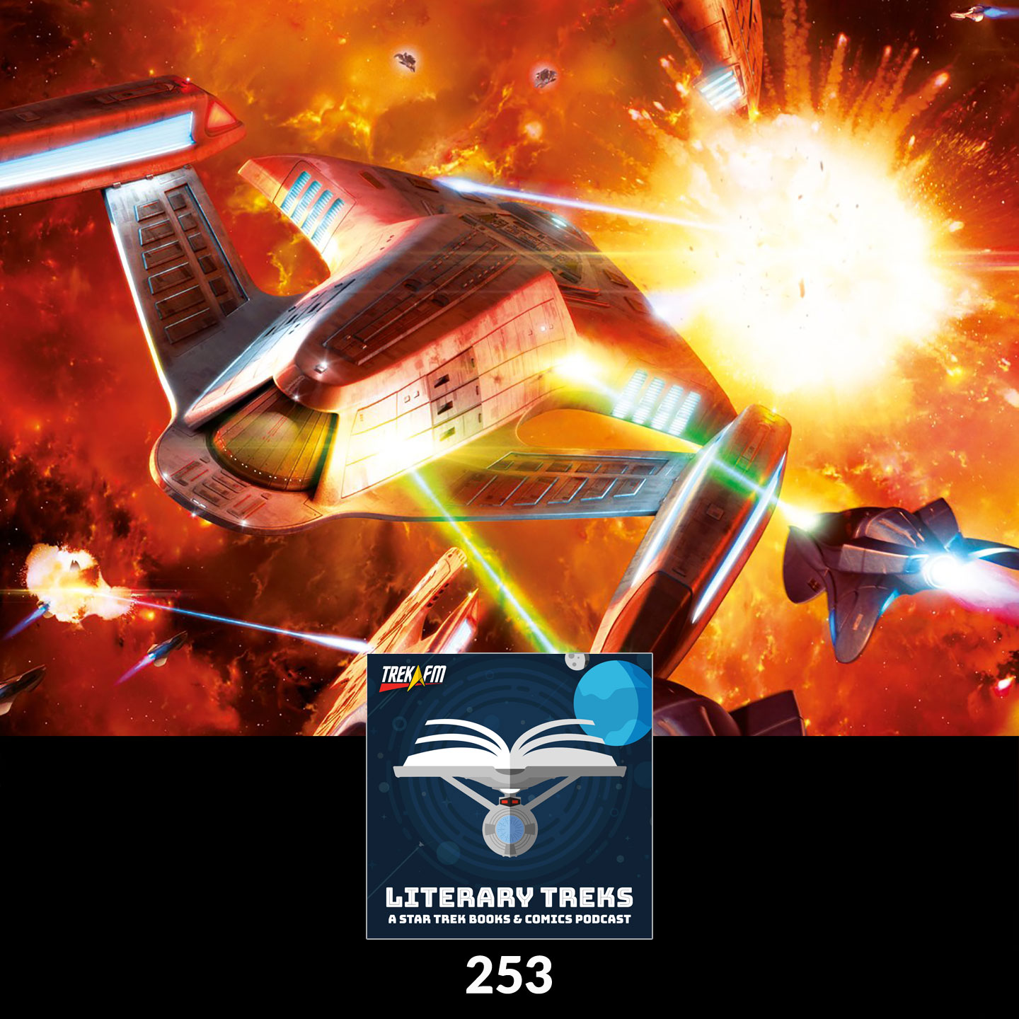Literary Treks 253: Basically Watching the News Frankly