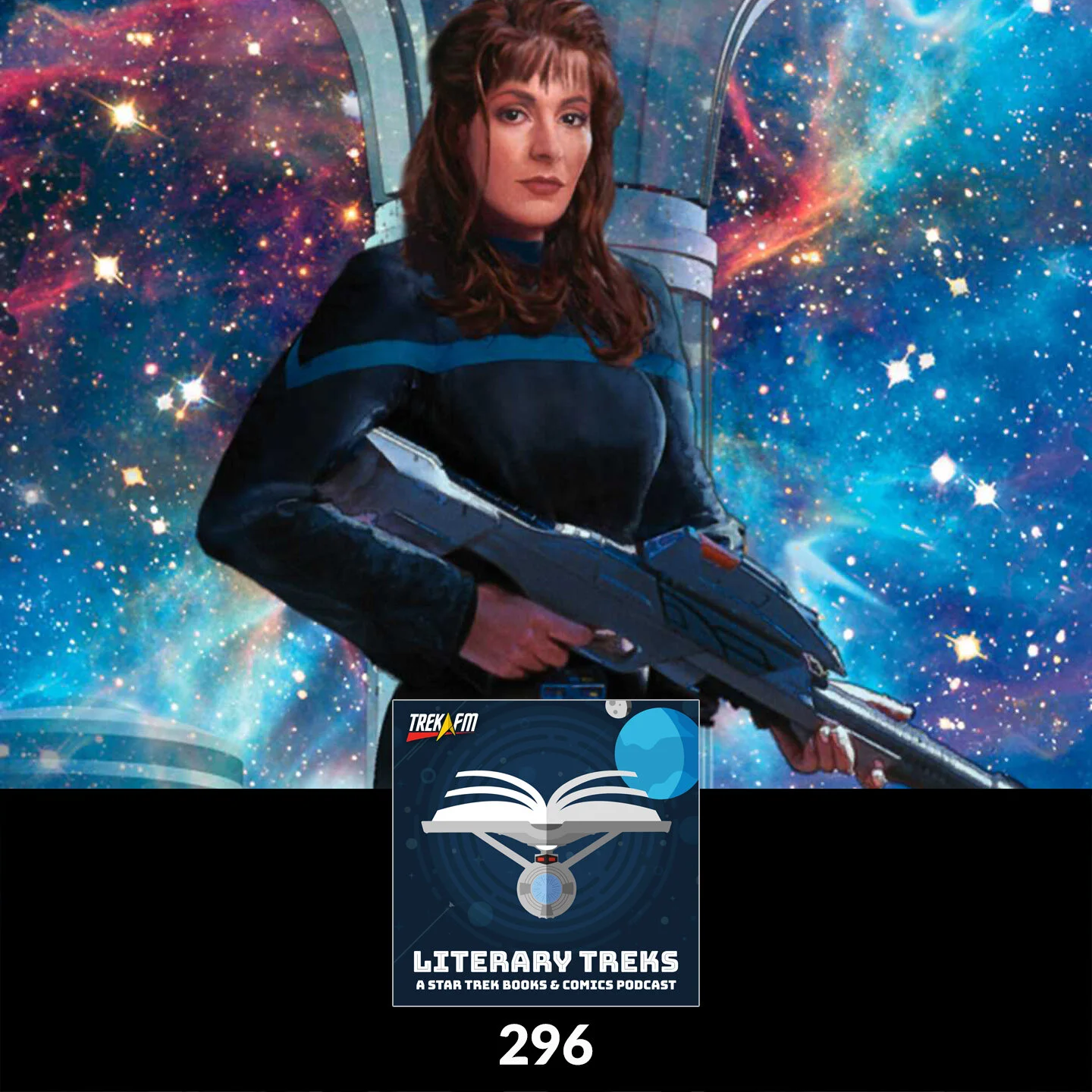 Literary Treks 296: Attack of the 50 ft. Betazoid!