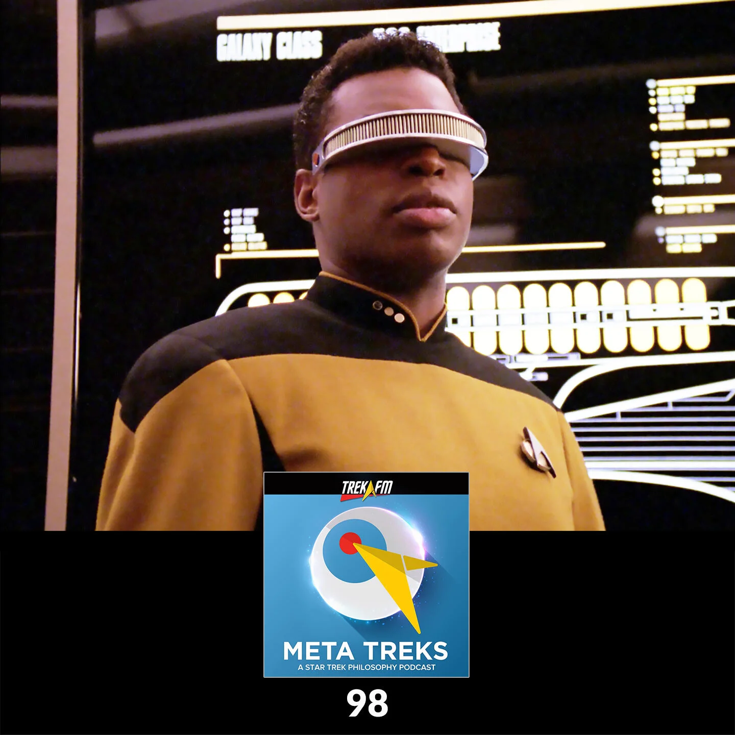 Meta Treks 98: Geordi's Pedagogically Esoteric PowerPoint Presentations