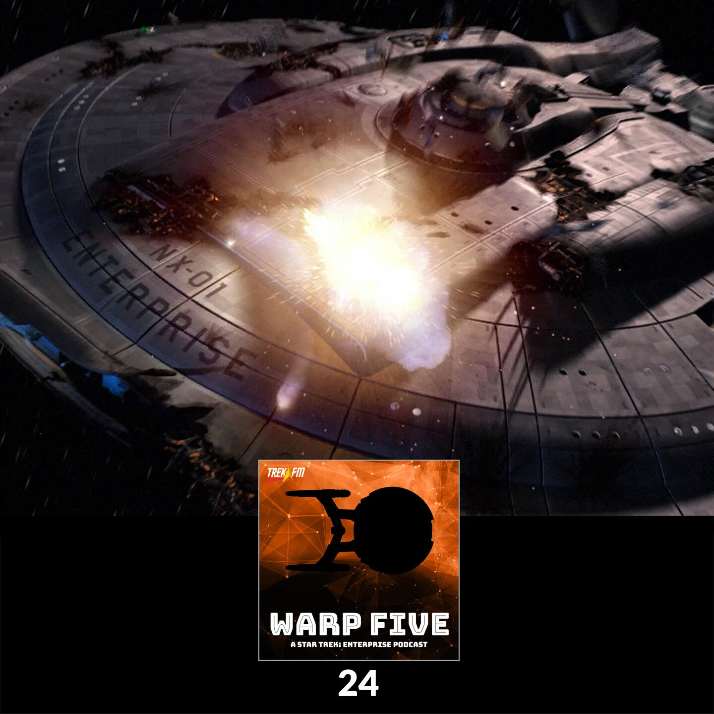 Warp Five 24: The Gauntlet Thrown Down