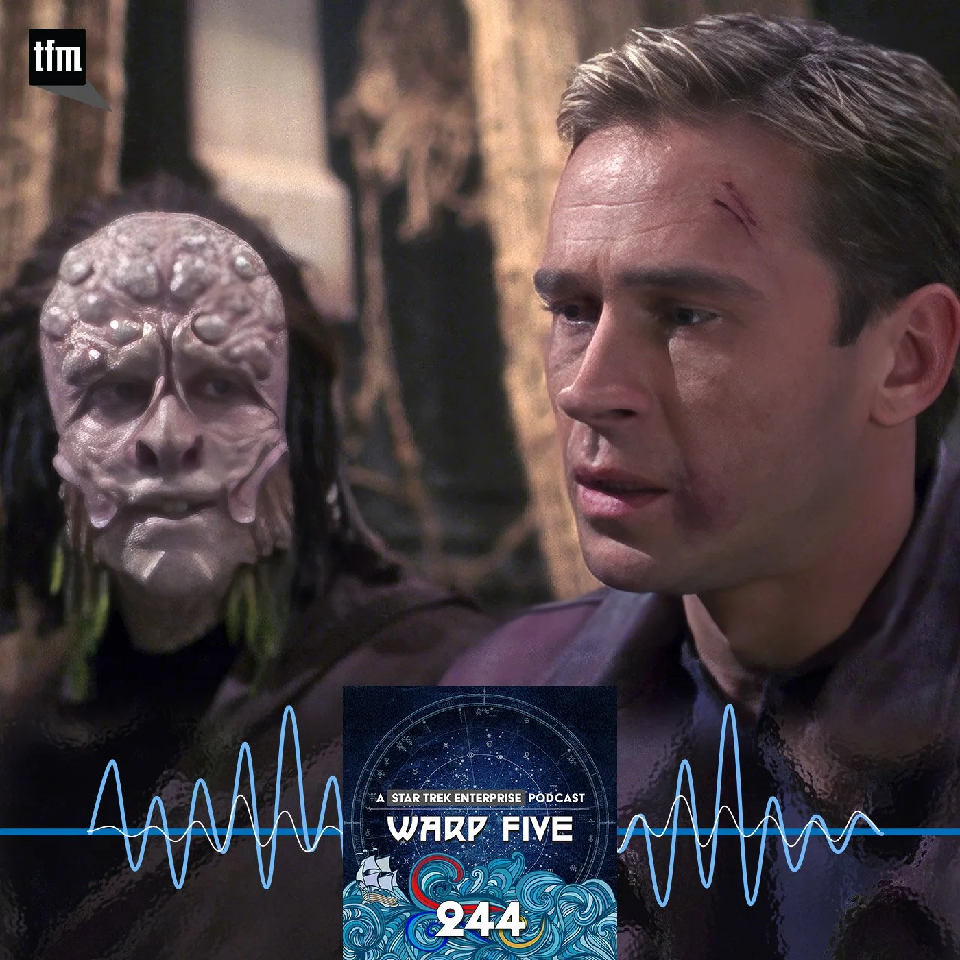 Warp Five 244: ’Tis a Scary Place
