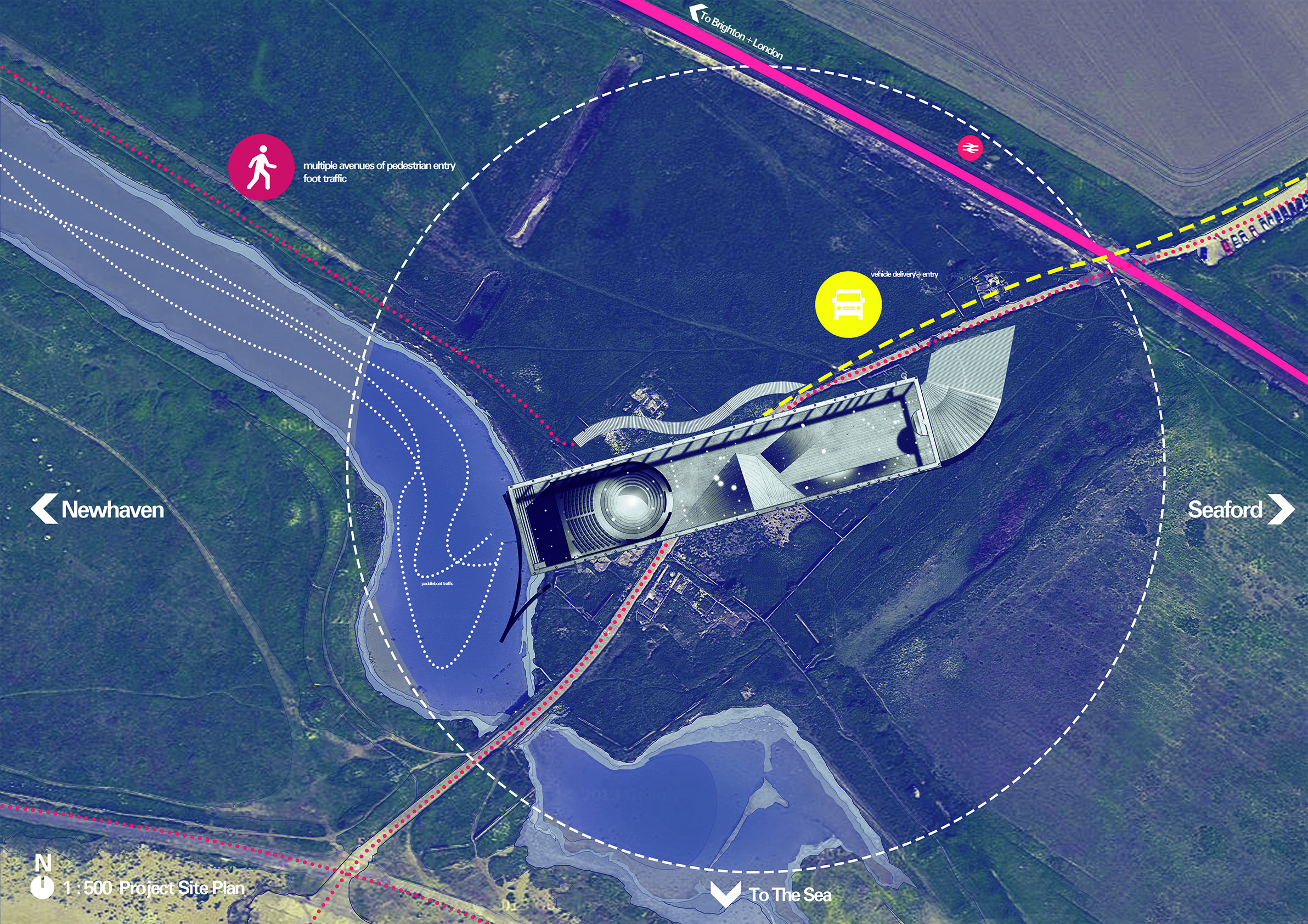 1 : 500 Project Site Plan
