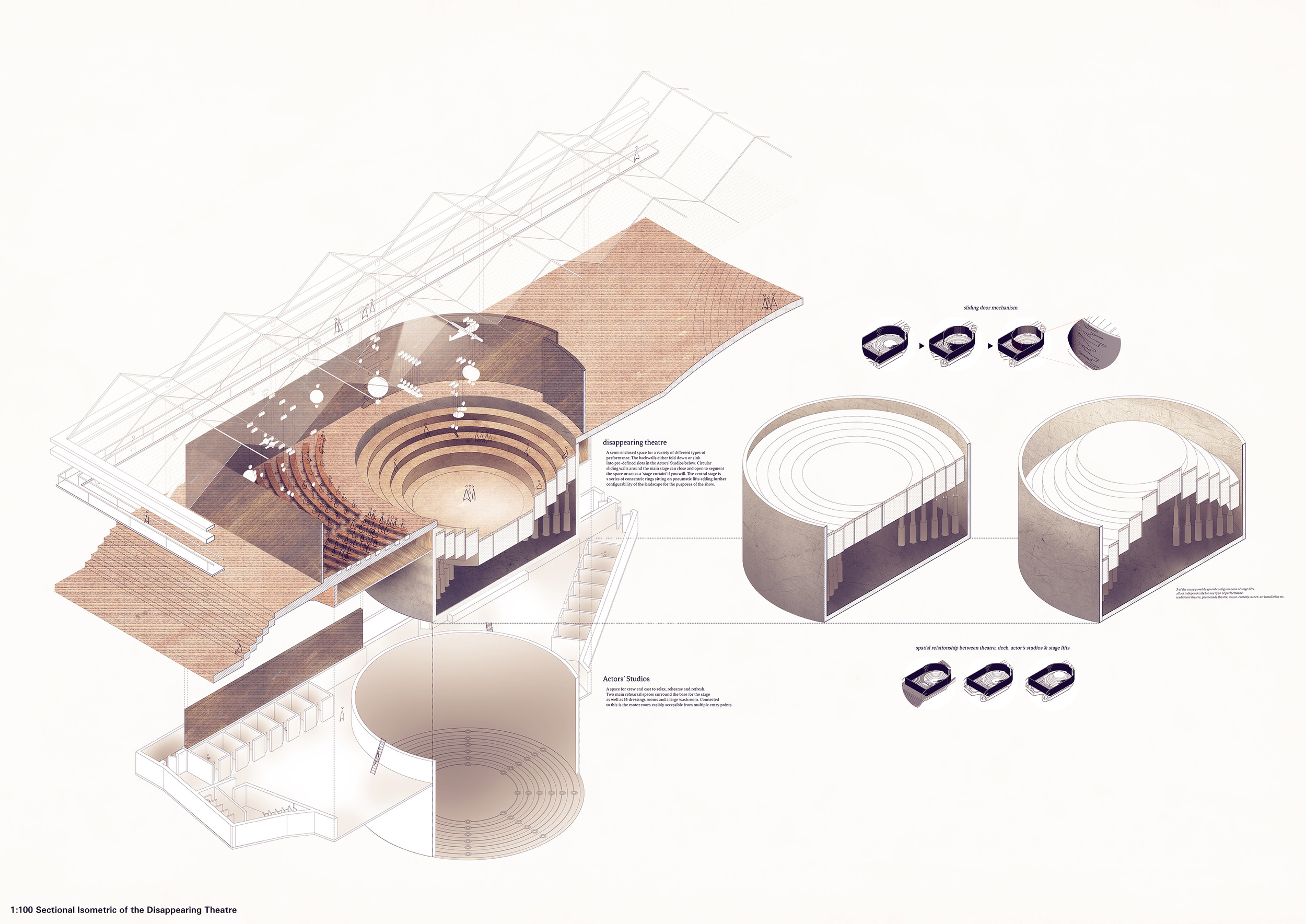 1 : 100 Sectional Isometric