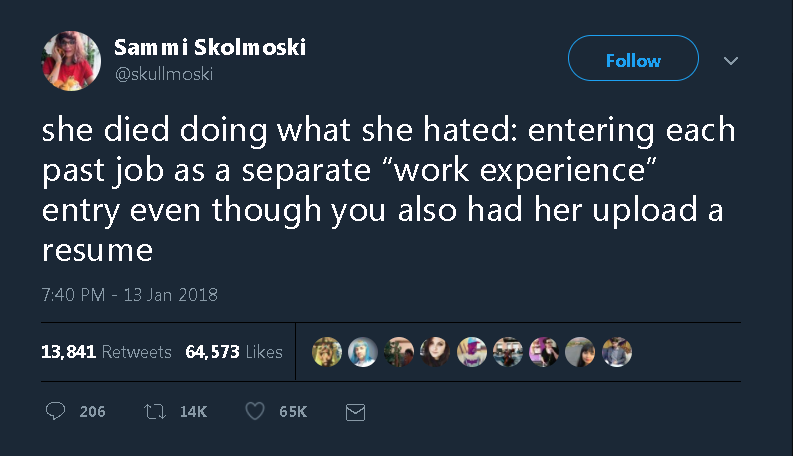 "She died as she lived"