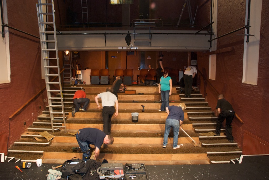 Refurbishment of the auditorium