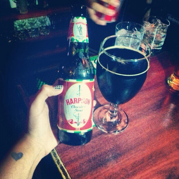 Harpoon Chocolate Stout | Imagen: @meliorti en Instagram