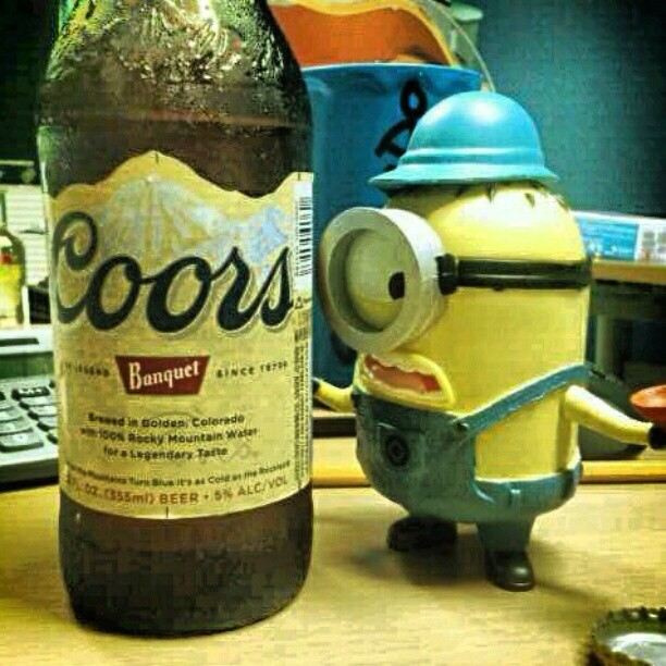 Coors Banquet vía @rafakaribe en Instagram