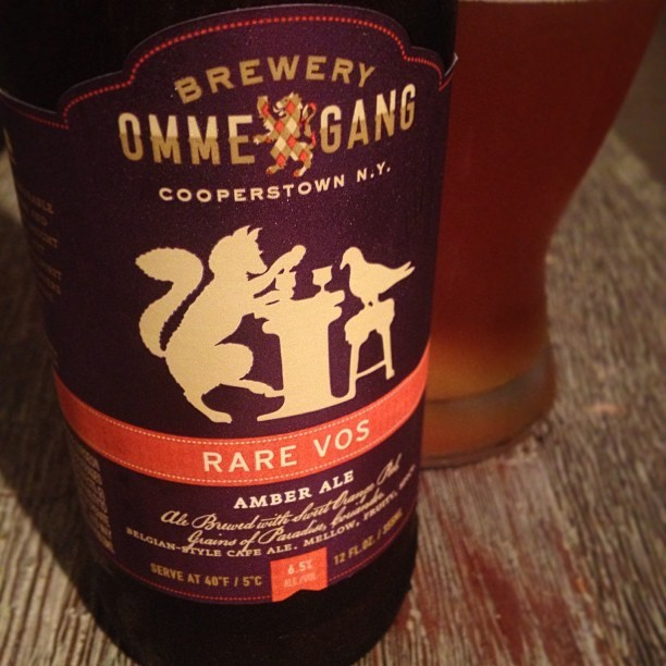 Omme Gand Rare Vos Amber Ale vía @nataliaperez8 en Instagram