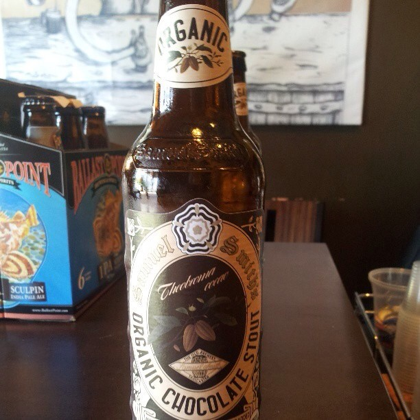 Samuel Smith's Organic Chocolate Stout vía @aacruz787 en Instagram