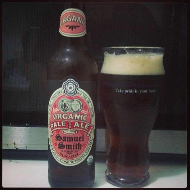 Samuel Smith Organic Pale Ale vía @adejesus80 en Instagram