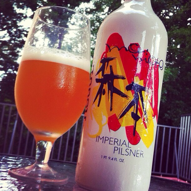 Morimoto Imperial Pilsner vía @apaman8 en Instagram