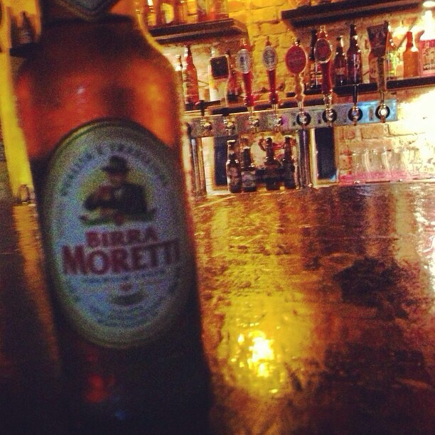 Birra Moretti vía @wilmagisselle en Instagram