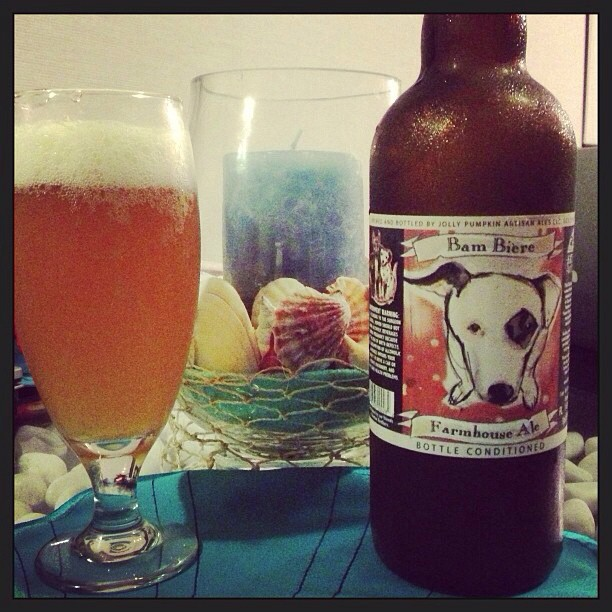Jolly Pumpkin Bam Bière Farmhouse Ale vía @pablopr77