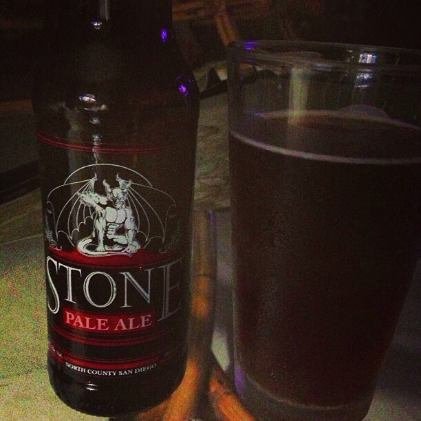 Stone Pale Ale vía @dehumanizer en Instagram