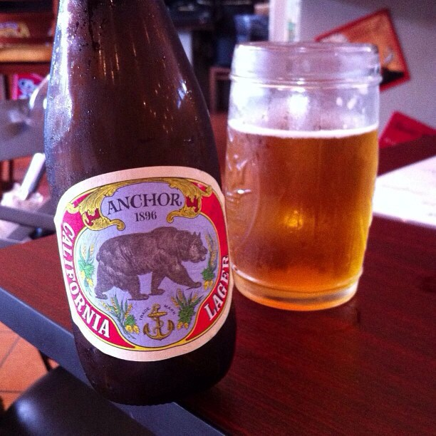 Anchor California Lager vía @apaman8 en Instagram