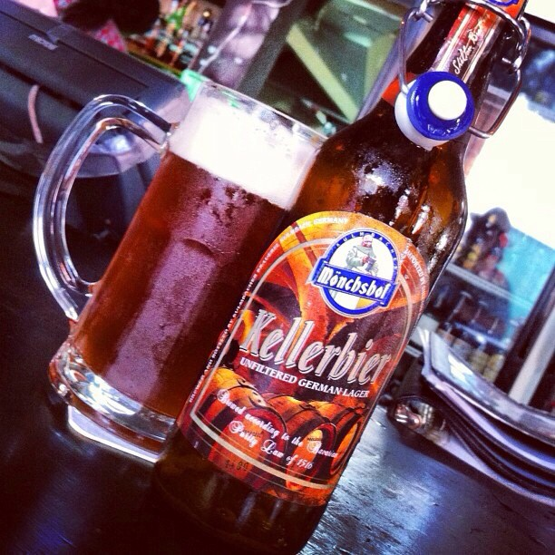 Kellerbier Unfiltered German Lager vía @apaman8 en Instagram