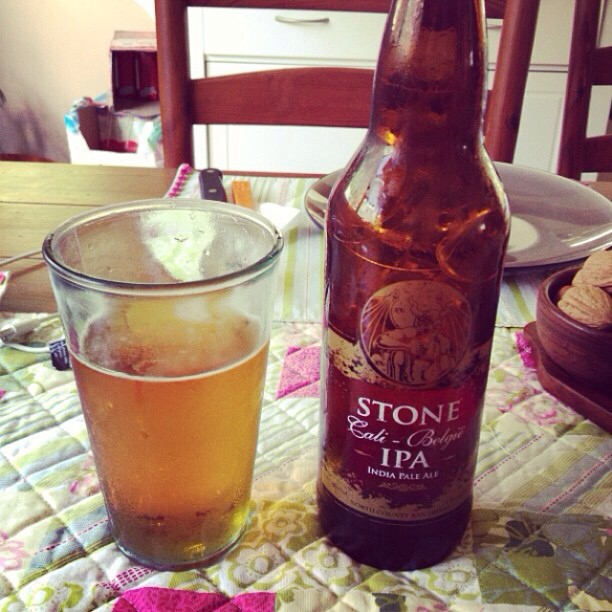 Stone Cali-Belgique IPA vía @mauricioh77 en Instagram