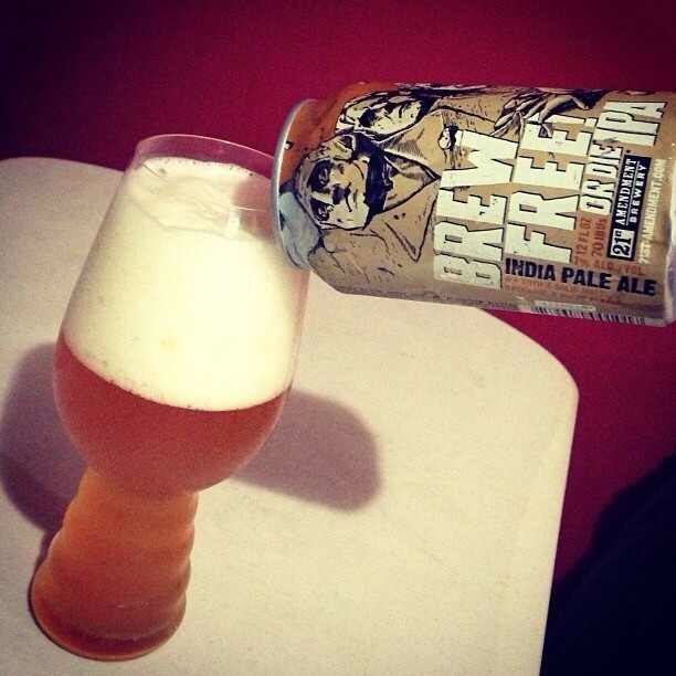 Brew Free! or Die IPA via @brewmaniac en Instagram