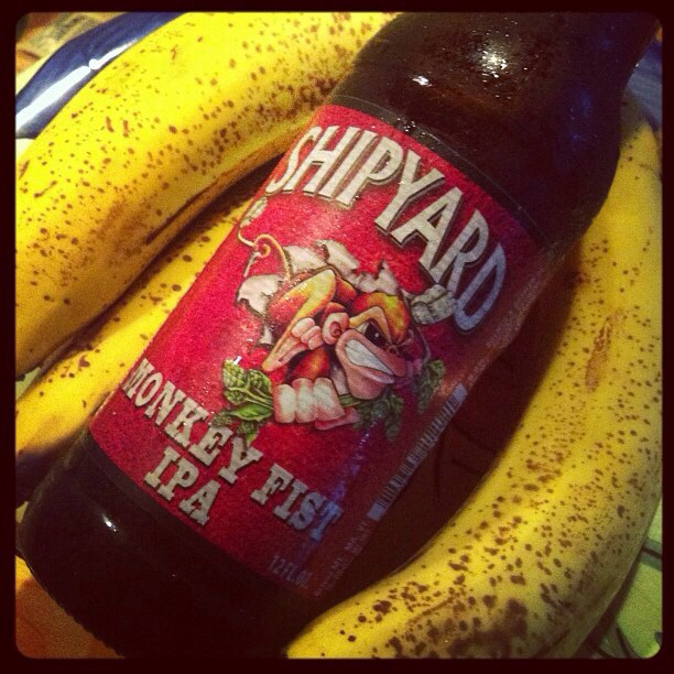 Shipyard Monkey Fist IPA vía @lornajps en Instagram