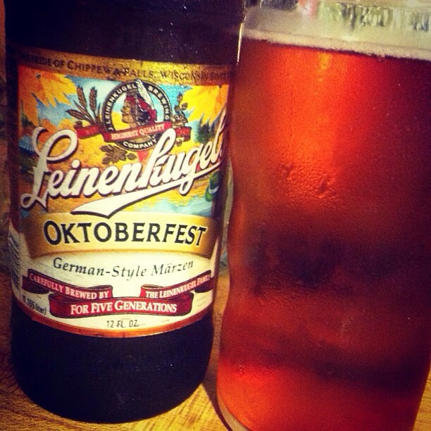 Leinenkugel's Oktoberfest vía @lornajps en Instagram