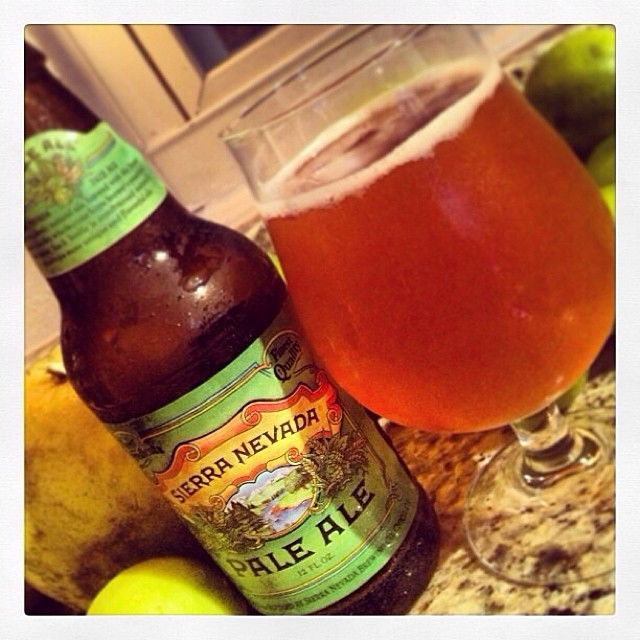 Sierra Nevada Pale Ale vía @thecraftbeergal en Instagram