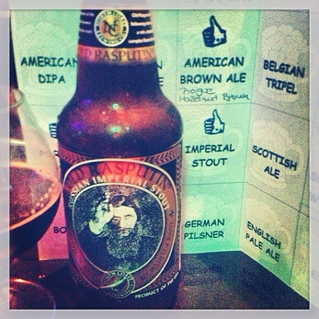 North Coast Old Rasputin Imperial Stout vía @thecraftbeergal en Instagram