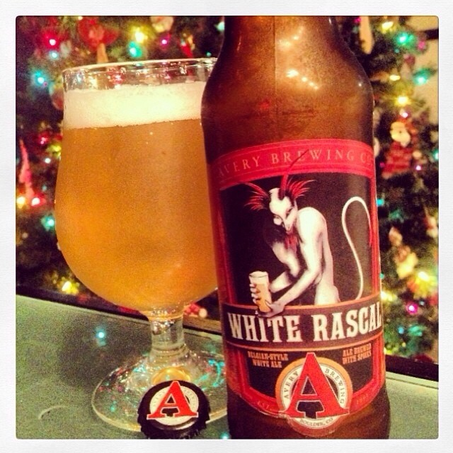 White Rascal Witbier vía @thecraftbeergal en Instagram