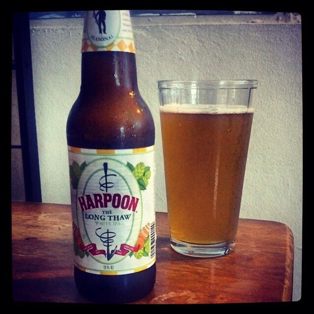 Harpoon The Long Thaw White IPA vía @adejesus80 en Instagram