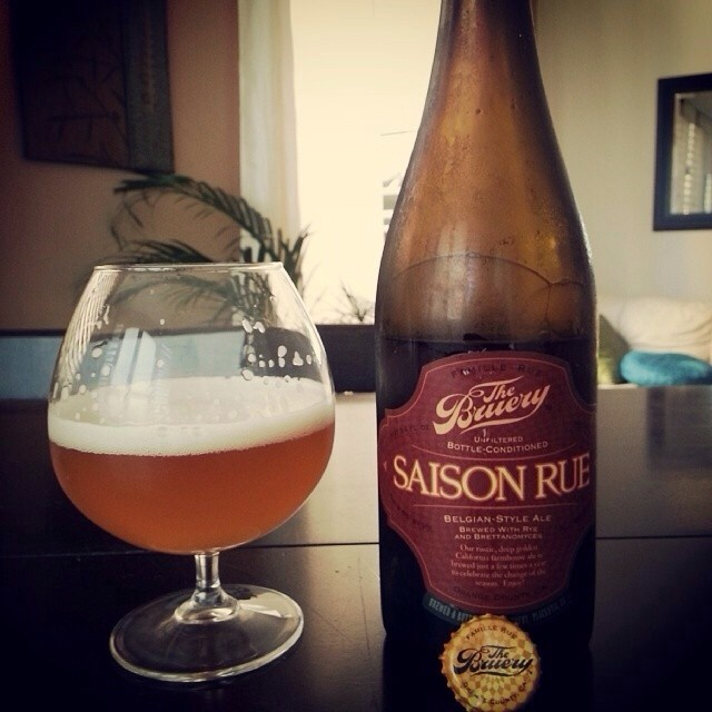 The Bruery Saison Rue vía @eljinete99 en Instagram