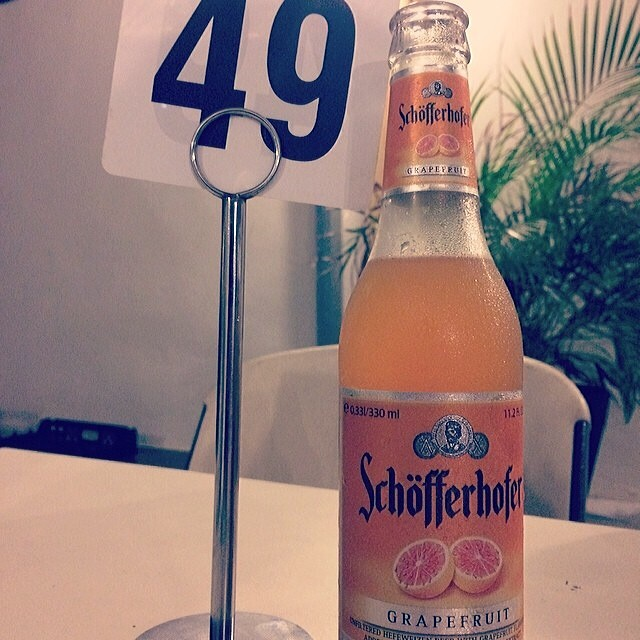 Schöfferhofer Grapefruit vía @mismarii en Instagram