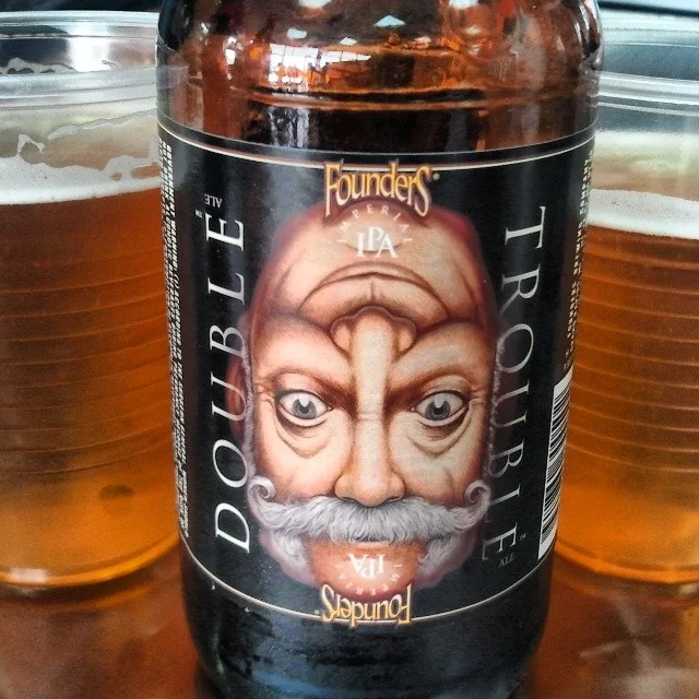 Founders Double Trouble IMperial IPA vía @valdorm en Instagram