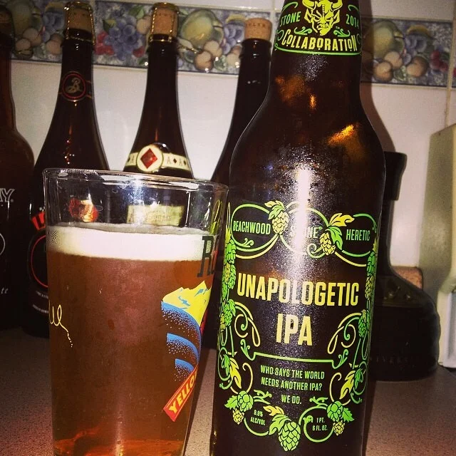 Stone Unapologetic IPA vía @dehumanizer en Instagram