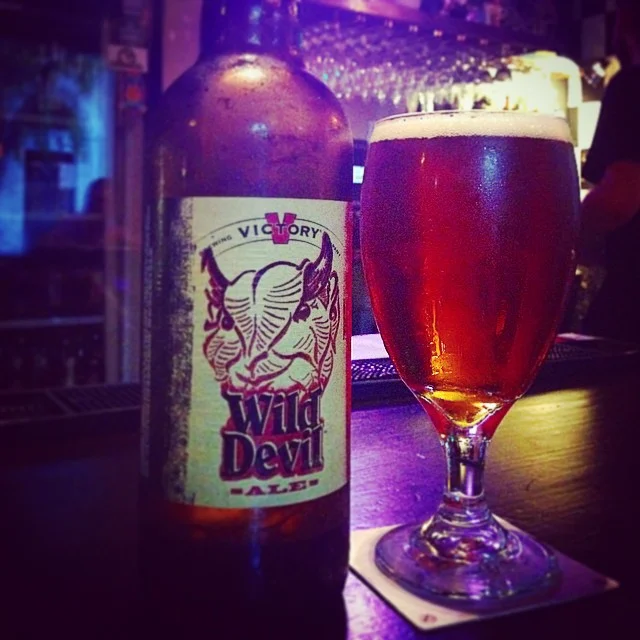 Victory Wild Devil Ale vía @dehumanizer en Instagram