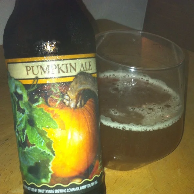 Smuttynose Pumpkin Ale vía @apaman8 en Instagram