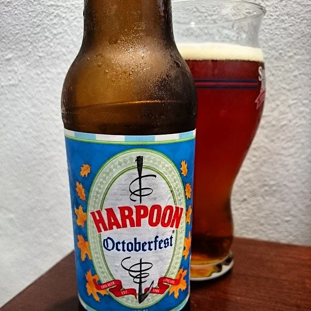 Harpoon Octoberfest vía @adejesus80 en Instagram