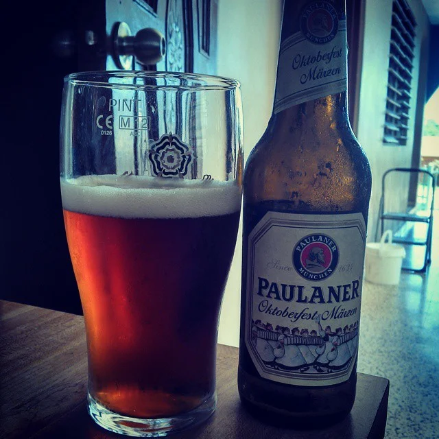 Paulaner Oktoberfest Marzen vía @cracker8110 en Instagram