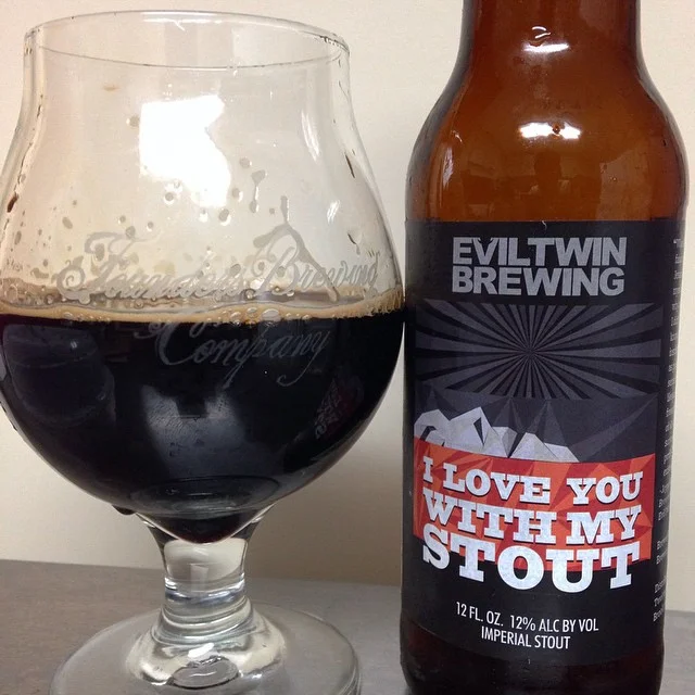 Evil Twin Brewing I Love You with My Stout vía @j_sanmurphy en Instagram