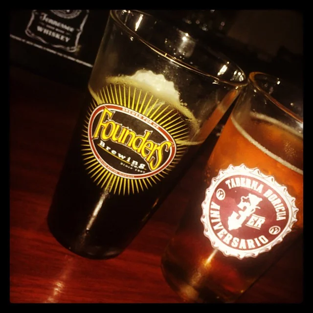 Fonders Backwoods y Harvest Ale vía @justlissy en Instagram