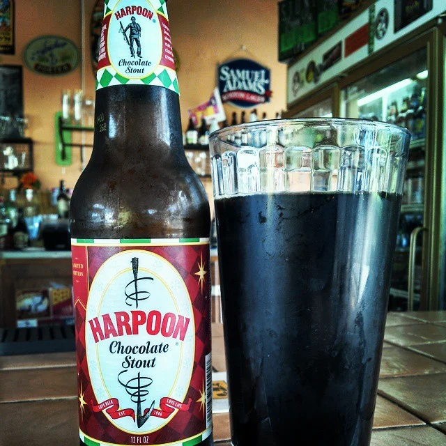 Harpoon Chocolate Stout vía @cracker8110 en Instagram