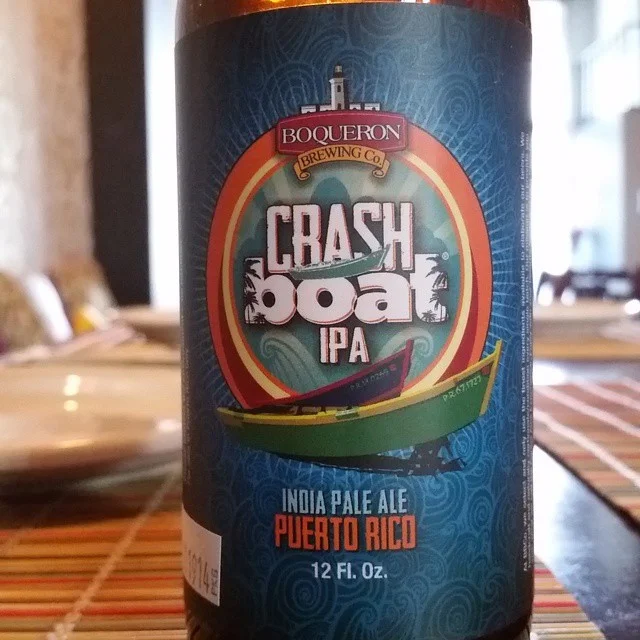Crash Boat IPA de Boquerón Brewing vía @maipenrai.santurce en Instagram