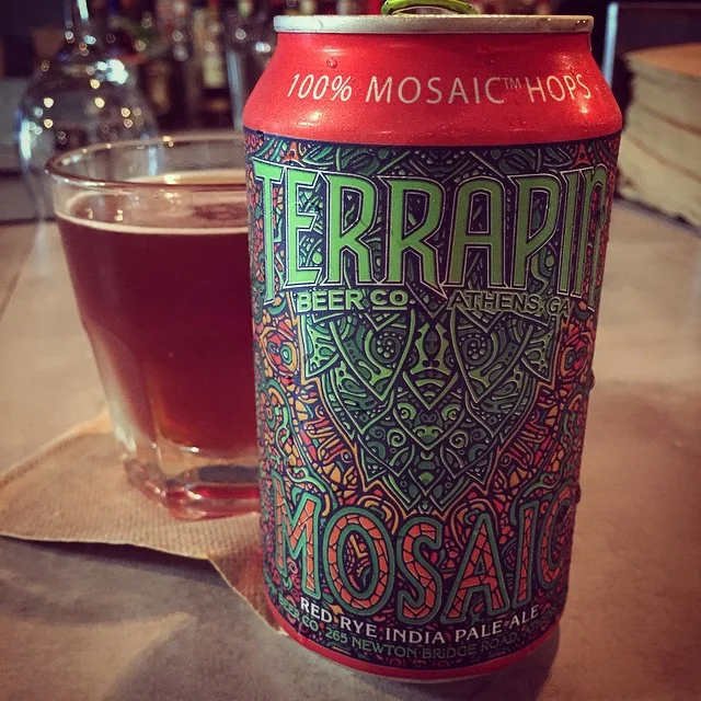 Terrapin Mosaic Red Rye IPA vía @mona_lisapr en Instagram