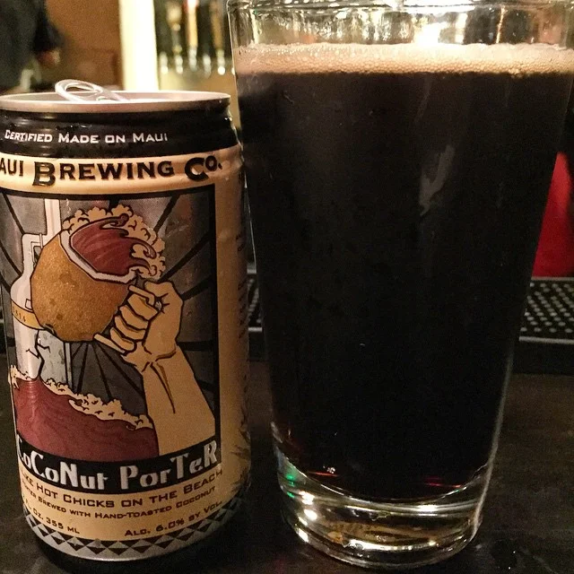 Maui Coconut Porter vía @lifein_35mm en Instagram