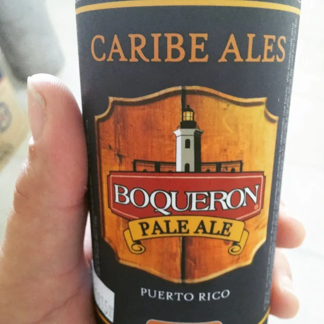 Boquerón Brewing Pale Ale vía @beertender01 en Instagram